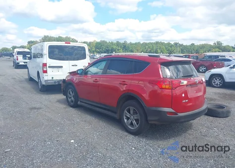 2015 Toyota Rav4 Xle из США, поврежденный, VIN 2T3RFREV7FW283757
